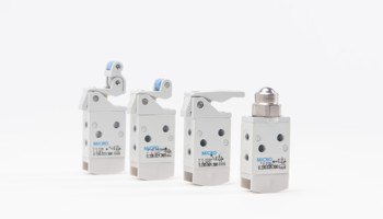 Serie MM – Válvulas 3/2 manuales y mecánicas M5 de MICRO Automación