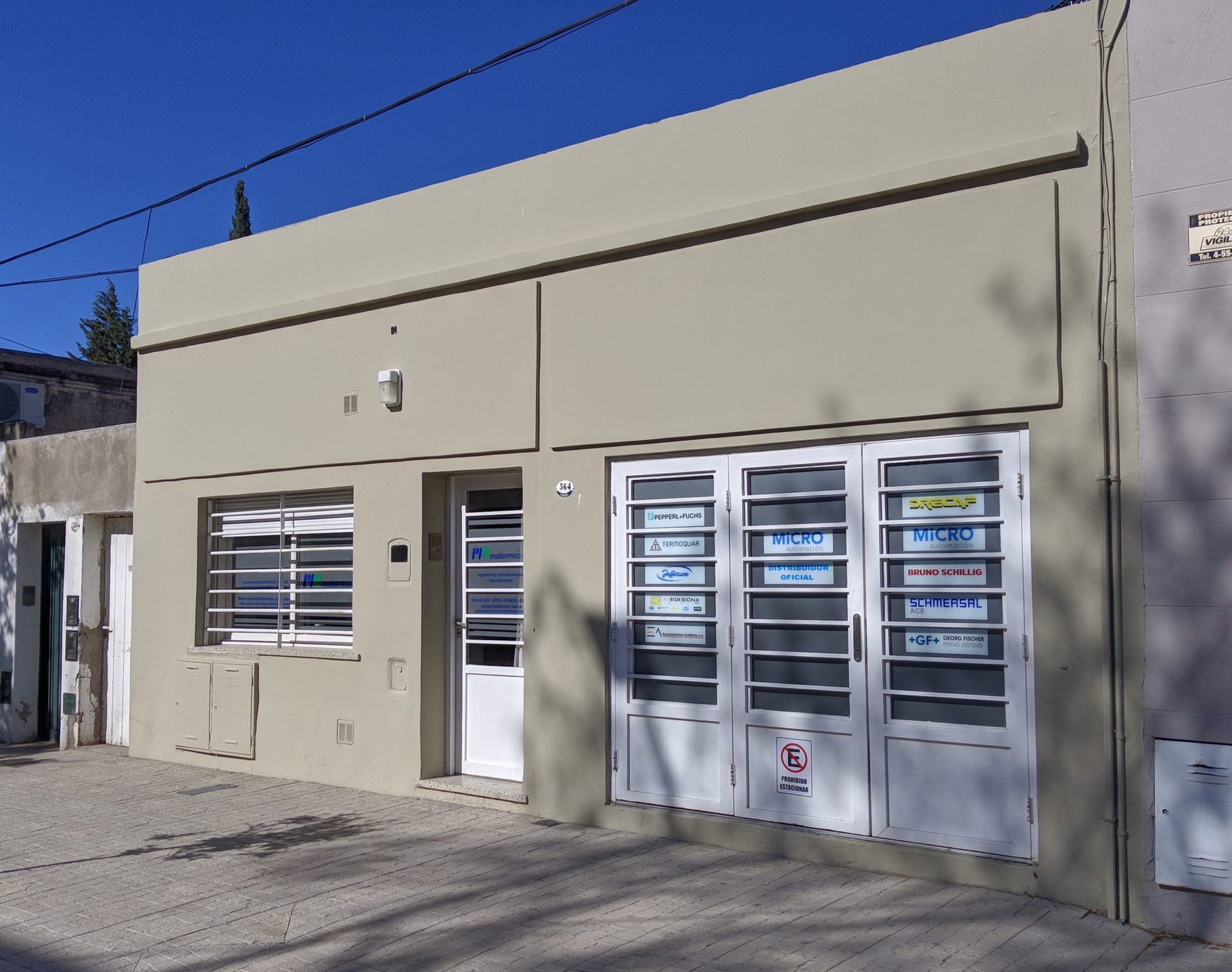 Oficinas de Matermec en Terrada 364, Bahía Blanca